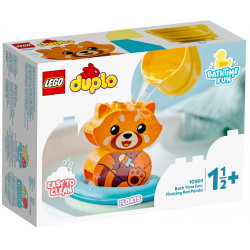 LEGO DUPLO Zabawa w kąpieli: pływająca czerwona panda 10964