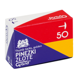 Pinezki GRAND G50 złote