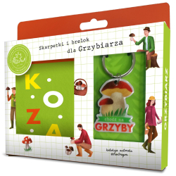 SET Skarpetki+Brelok GRZYBY