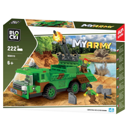 KLOCKI BLOCKI  MyArmy Wyrzutnia Rakiet