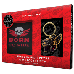 SET Skarpetki+Brelok MOTOCYKL