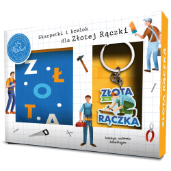 SET Skarpetki+Brelok ZŁOTA RĄCZKA