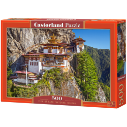 Puzzle 500el.VIEW OF PARO TAKTSANG, BHUTAN