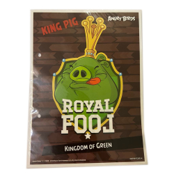 WKŁAD DO SEGREGATORA A5 ANGRY BIRDS KING PIG