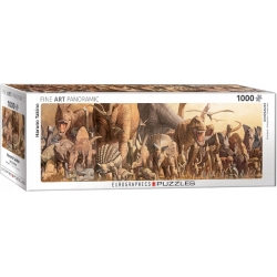 Eurographics Puzzles 1000 el. Dinozaury panorama